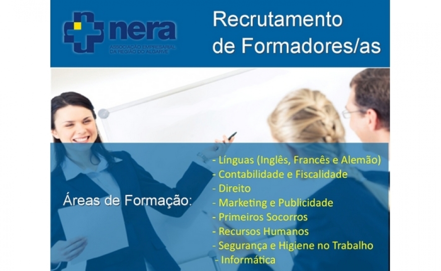 RECRUTAMENTO DE FORMADORES(AS)