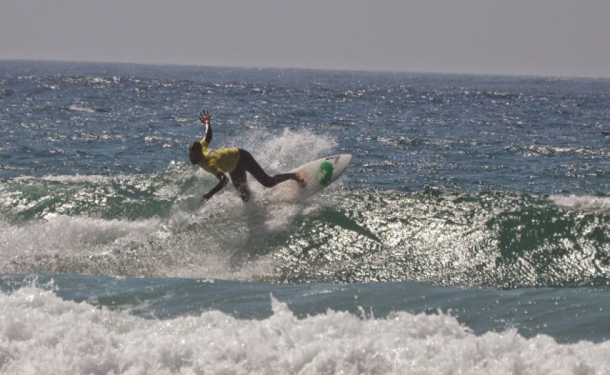 Francisco Canelas, vencedor Surf Senior