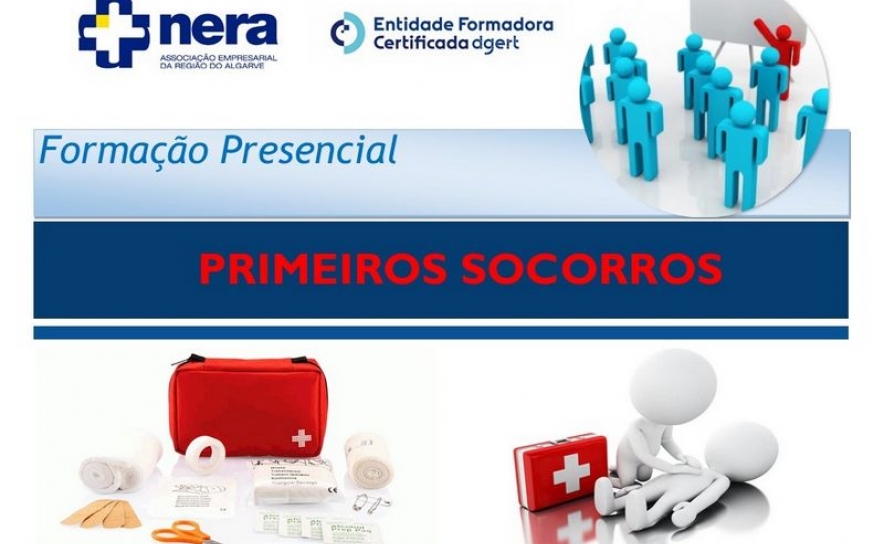 Formação Presencial: Primeiros Socorros