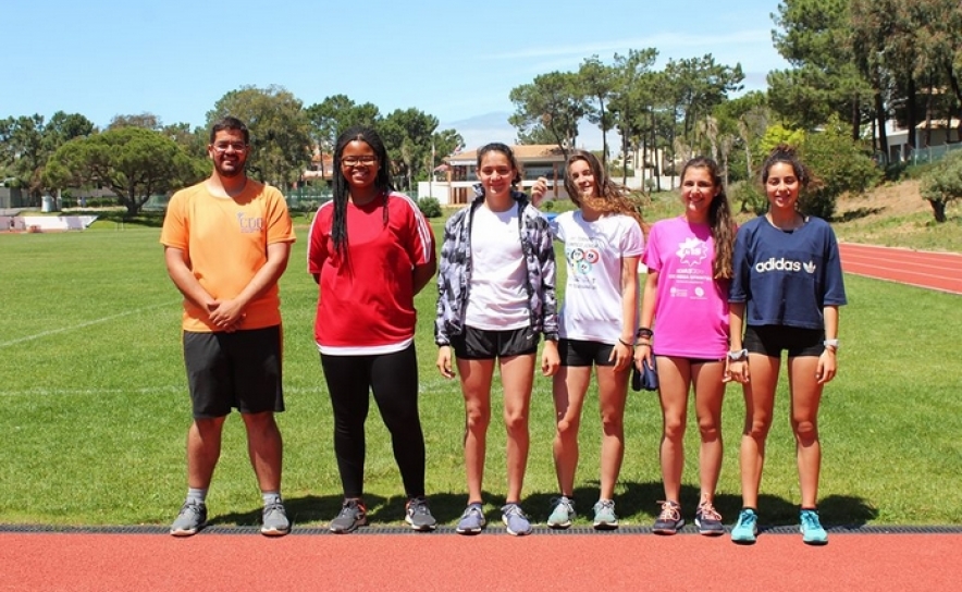Atletas do CDQ em estágio de preparação para o Torneio Nacional Olímpico Jovem