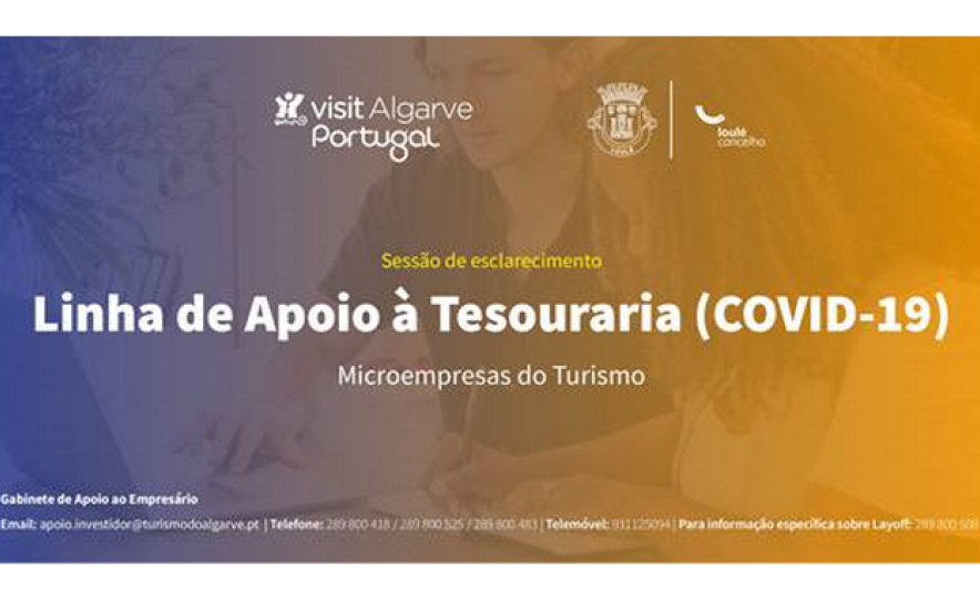 SESSÃO ONLINE SOBRE LINHAS DE APOIO A MICROEMPRESAS NA ÁREA DO TURISMO