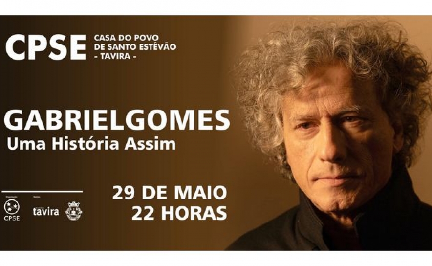 Gabriel Gomes apresenta «Uma História Assim» na Casa do Povo de Santo Estêvão