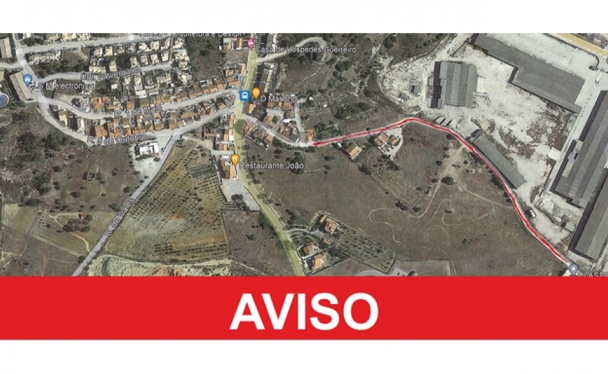 CONDICIONAMENTO DE TRÂNSITO EM ALGOZ ENTRE OS DIAS 06 E 26 DE OUTUBRO 
