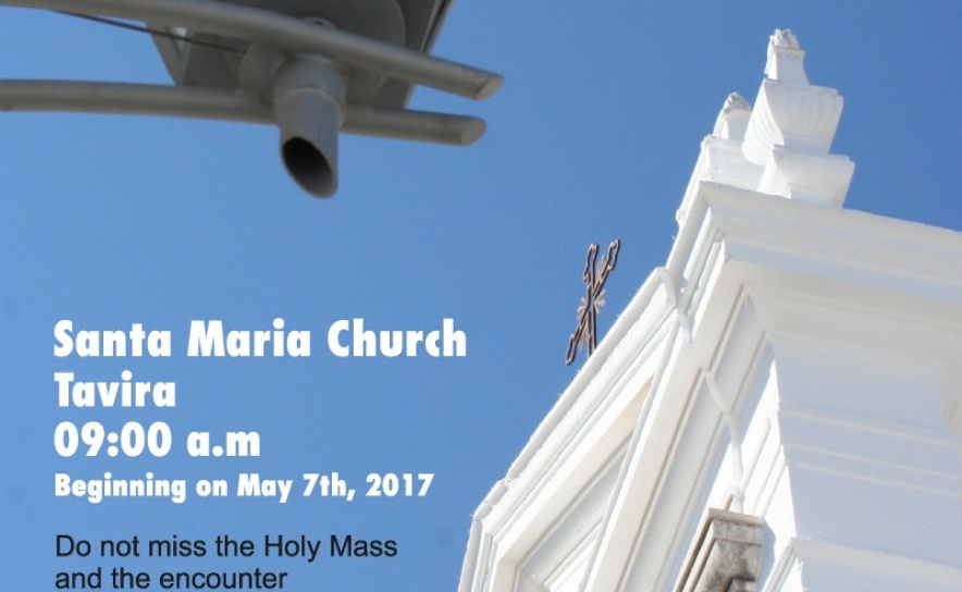Nova missa em Inglês em Tavira
