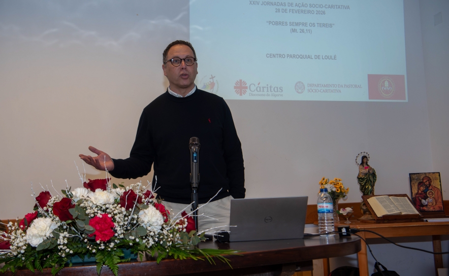 Jornada sociocaritativa: Manuel Girão desafiou a que se trabalhe com os «pobres do século XXI»