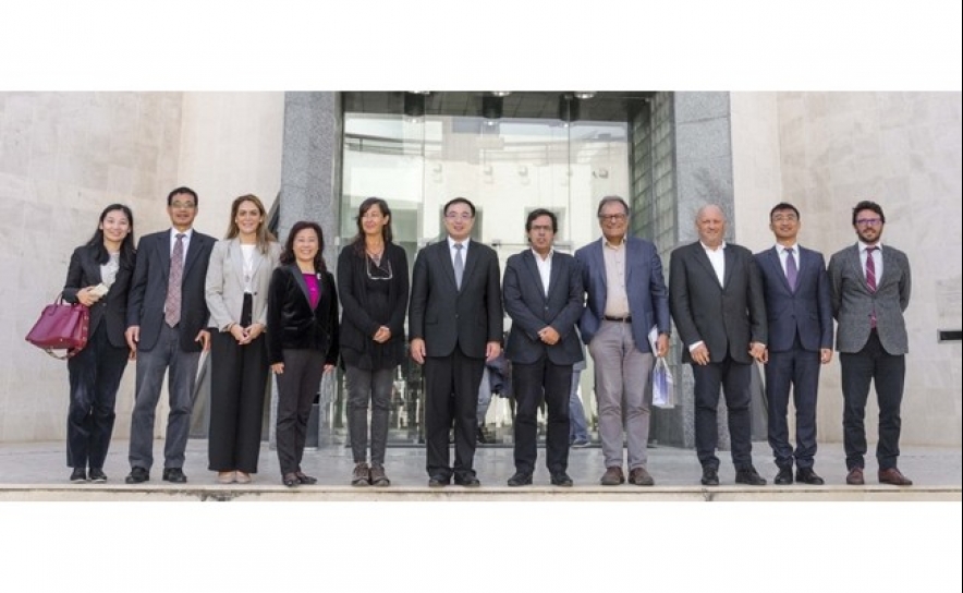 EMBAIXADOR DA CHINA VISITOU UALG PELA SEGUNDA VEZ