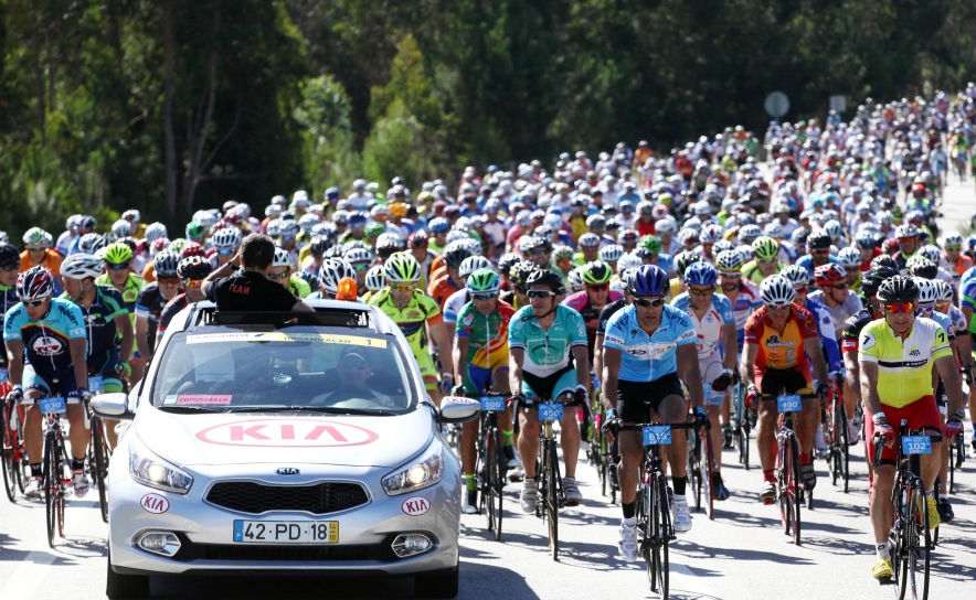 Em Dia de Descanso da Volta a Portugal Cicloturismo invade Oliveira de Azeméis