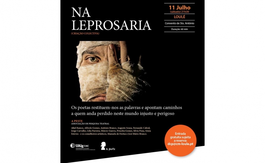 «Na Leprosaria» tem exibição única no Convento de Stº António em Loulé
