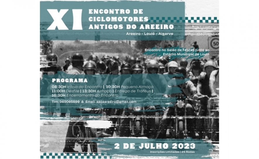 XI Encontro de Ciclomotores Antigos do Areeiro