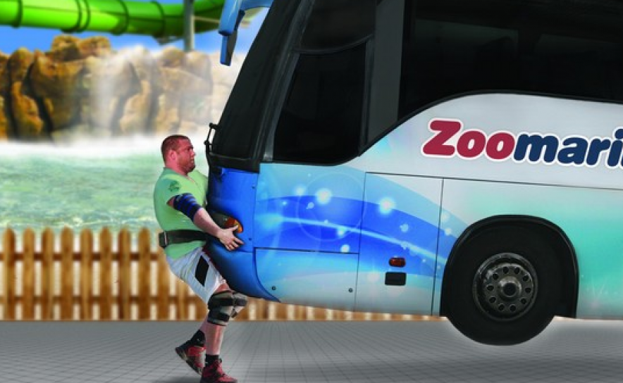 Strongman Champions League hoje no Zoomarine