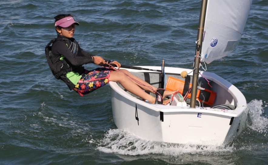 Velejadora Portimonense é a nova Campeã de Portugal da classe OPTIMIST