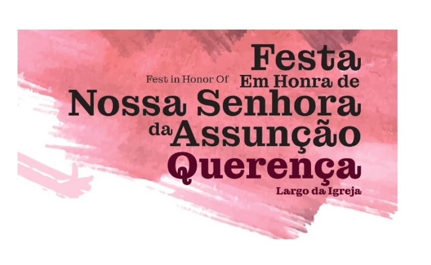 Festa em Honra de Nossa Senhora da Assunção está a chegar a Querença! Veja o cartaz