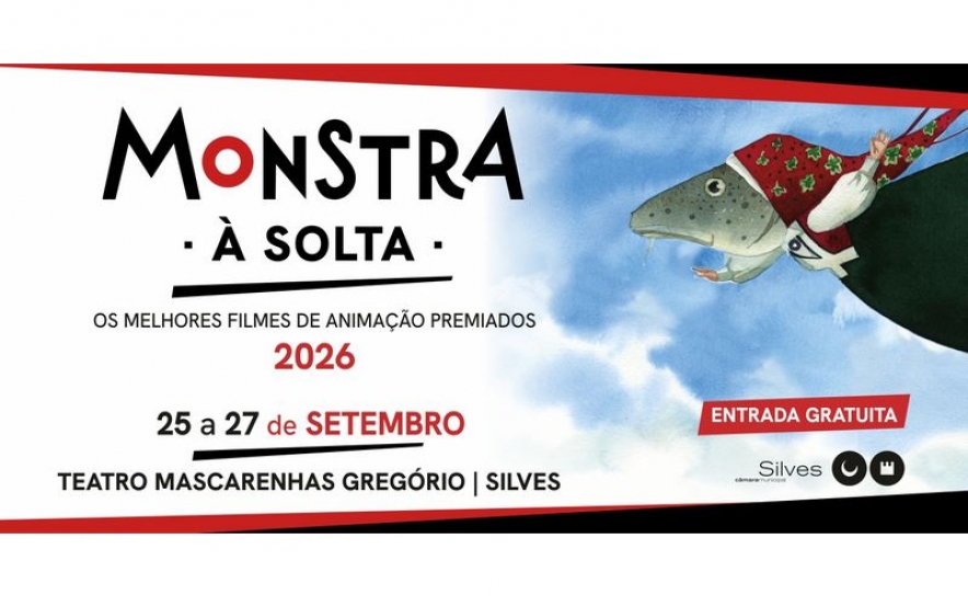 MONSTRA À SOLTA LEVA O MELHOR DO CINEMA DE ANIMAÇÃO AO  TEATRO MASCARENHAS GREGÓRIO