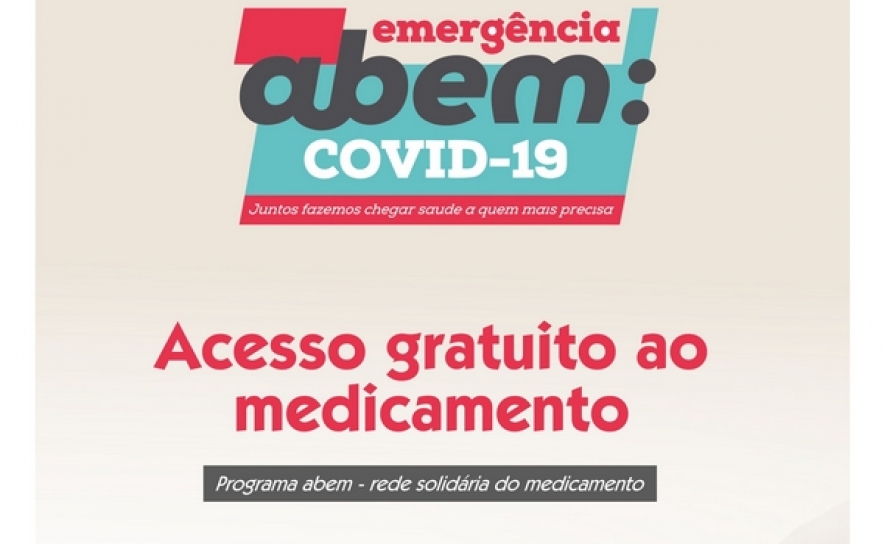 «Dê Troco a quem Precisa» a favor da emergência abem: COVID-19