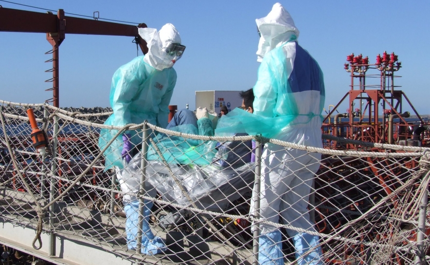 Porto de Sines palco de exercício para testar a resposta a um caso suspeito de ébola