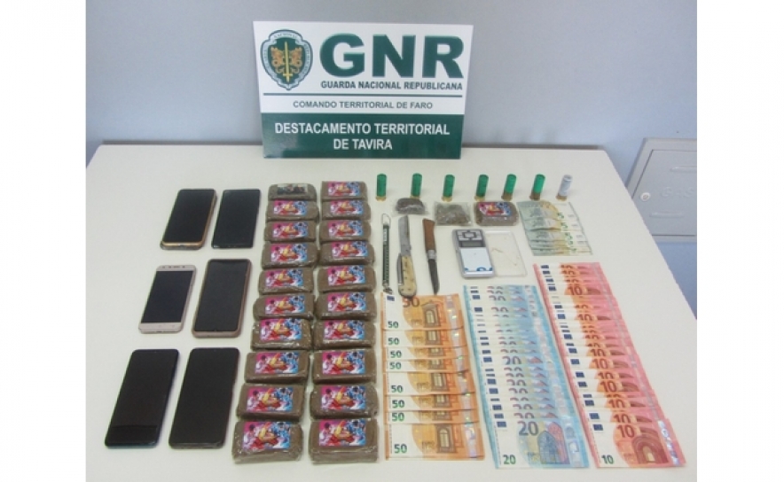 Castro Marim – Detido por tráfico com mais de 4 200 doses de haxixe