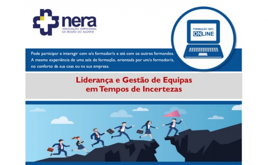 Formação Online - Liderança e Gestão de Equipas em Tempos de Incertezas