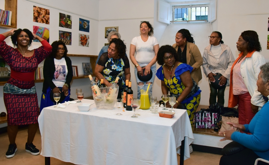 Batuqueiras de Loulé na Apresentação do Festival Med em Lisboa no Centro Cultural de Cabo-Verde