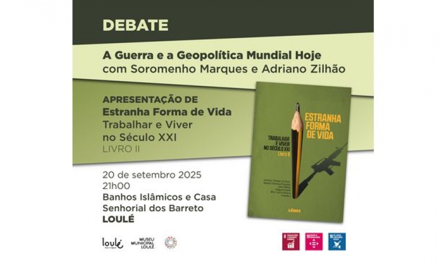LOULÉ RECEBE DEBATE SOBRE PANORAMA GEOPOLÍTICO MUNDIAL