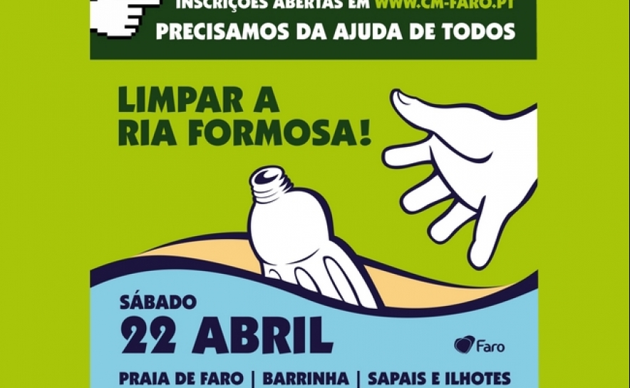 Algar colabora com a Câmara Municipal de Faro na Limpeza da Ria Formosa