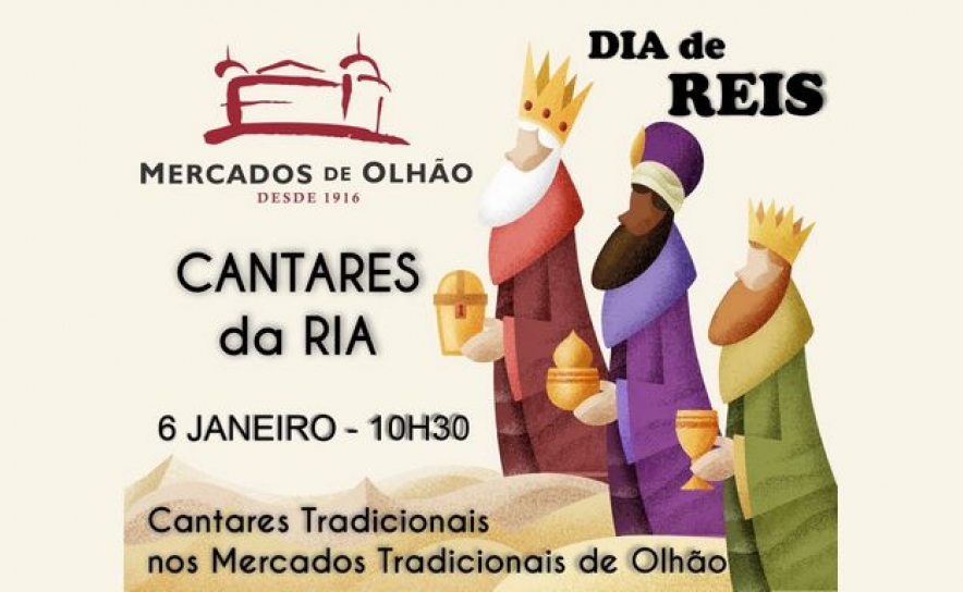 Cantares da Ria no Dia de Reis nos Mercados de Olhão