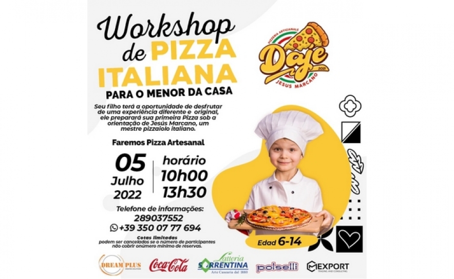 O Loulé ++ Clube de Xadrez e o seu patrocinador Daje - Pizzeria Artigianale vão organizar, nas terças-feiras de Julho, atividades a pensar nos mais pequenos