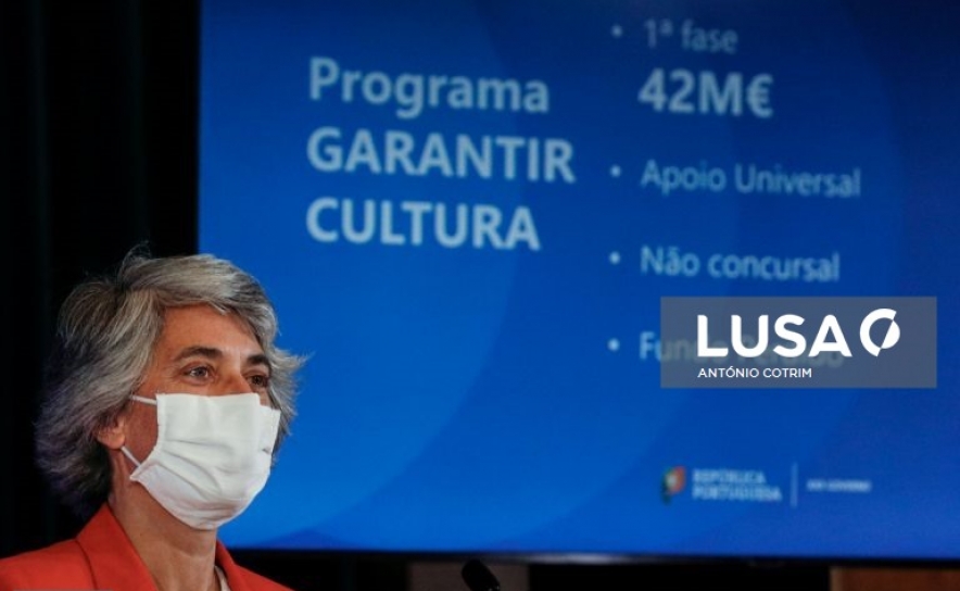 Covid-19: Apoio social único de 438 euros para trabalhadores independentes da Cultura