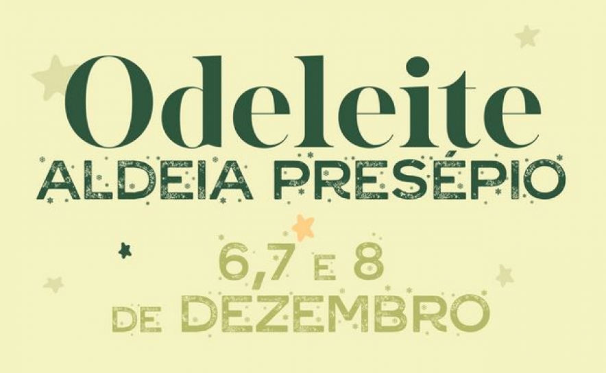 Odeleite entra no espírito natalício com Aldeia Presépio e a única pista de gelo da serra algarvia