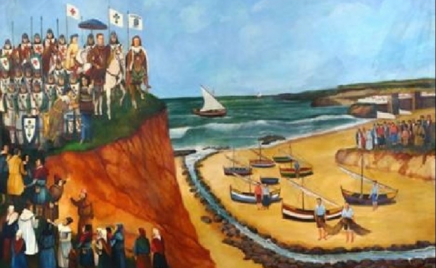 Visita de D. Sebastião a Albufeira