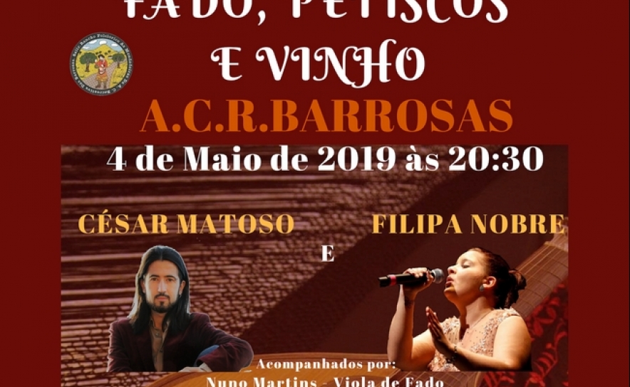 III Edição da Noite de Fado, Petiscos e Vinho
