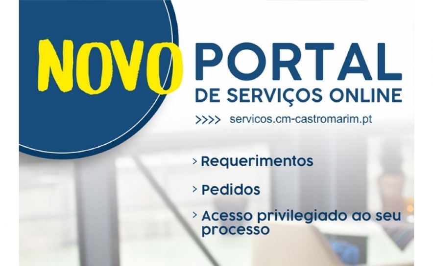 Castro Marim tem novo Portal de Serviços Online
