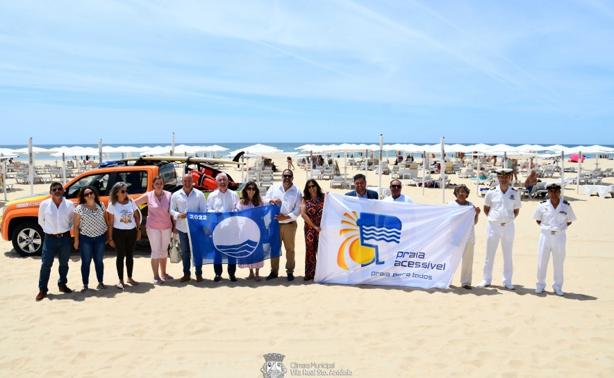 Hastear da Bandeira Azul_Monte Gordo