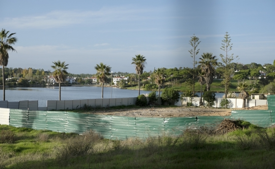 Demolição casa na Quinta do Lago - depois 