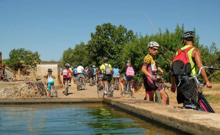 Férias XL passeio de bicicleta até Alte