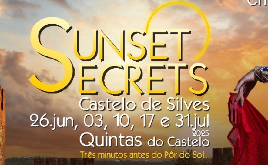 SUNSET SECRETS REGRESSAM A 26 DE JUNHO AO CASTELO DE SILVES 