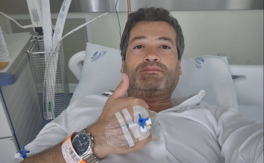 Legislativas: André Ventura sai do hospital de Faro