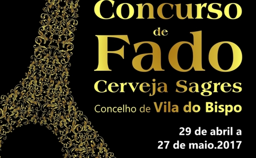 Semifinal do Concurso de Fado Cerveja Sagres Concelho de Vila do Bispo disputa-se na Raposeira a 20 de maio
