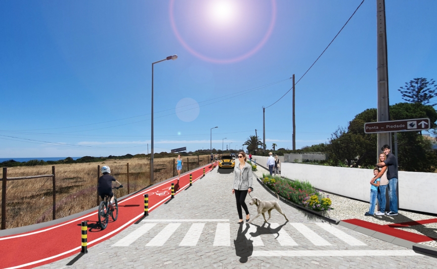 Avança a requalificação e valorização do troço de costa entre o Farol da Ponta da Piedade e a Praia do Pinhão