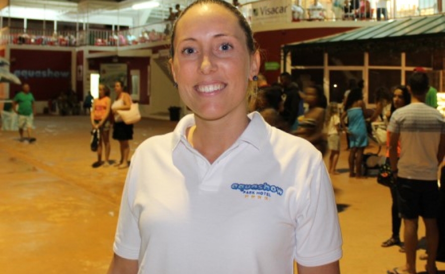 Diana Santos,diretora do Aquashow Hotel