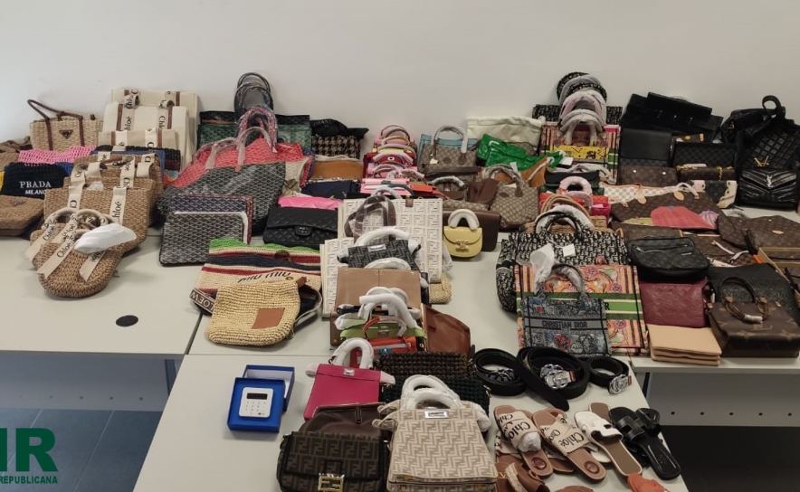 Loulé | Apreensão de mais de 150 artigos contrafeitos