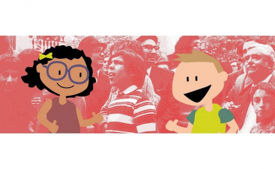 FAMÍLIAS VÃO AO MUSEU MUNICIPAL DE LOULÉ «DESCOBRIR» O 25 DE ABRIL