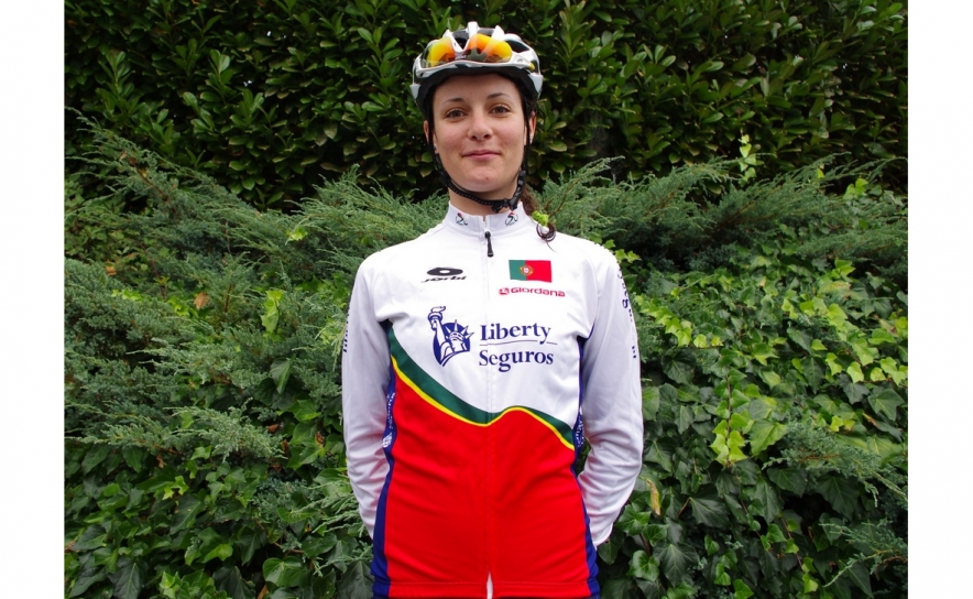 Seleção feminina no encerramento da Vuelta