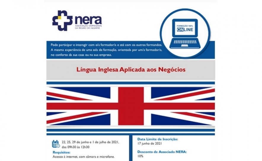 Formação Online - Língua Inglesa Aplicada aos Negócios