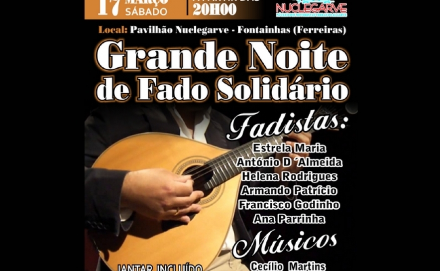 Grande Noite de Fado Solidário