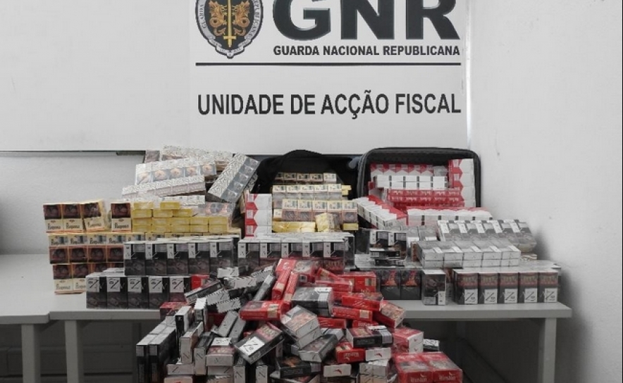 Apreensão de 31 360 cigarros