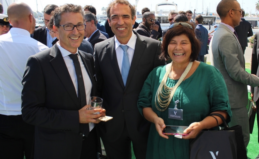 João Guerreiro, Reinaldo Teixeira e Ana Machado, Vereadora da CMLOulé