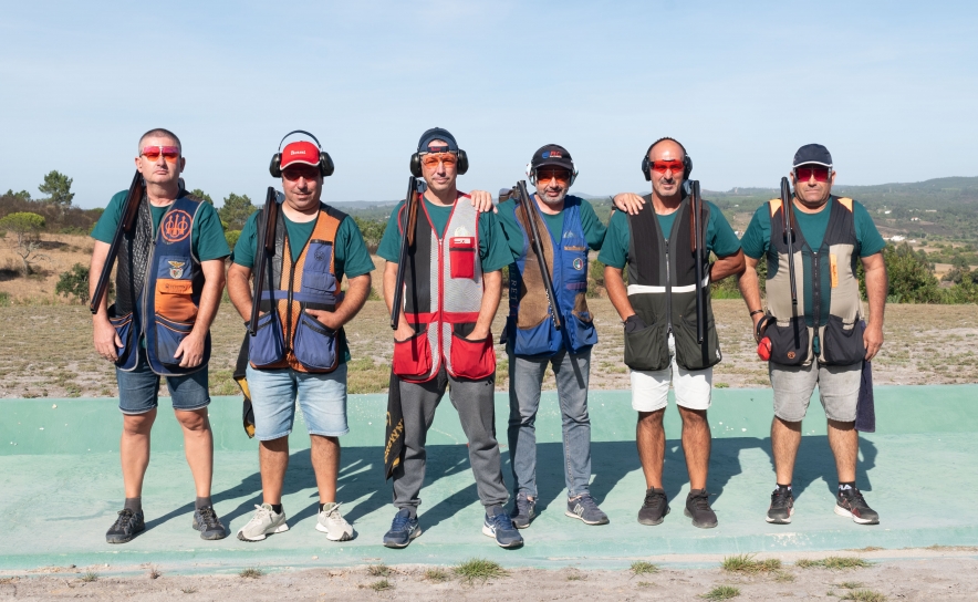 1 Lugar Competencia Tiro aos Pratos Equipas - Fed de Caçadores do Algarve