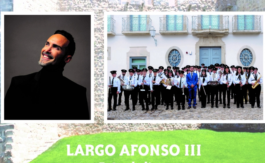 Nuno Guerreiro e a Banda da Sociedade Filarmónica Artistas de Minerva atuam em Loulé