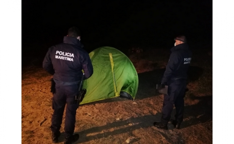 Polícia Marítima levanta cerca de 96 contraordenações em ação conjunta com GNR e ICNF em Vila do Bispo