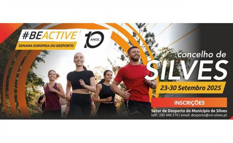 MUNICÍPIO DE SILVES JUNTA-SE ÀS COMEMORAÇÕES DA SEMANA EUROPEIA DO DESPORTO 